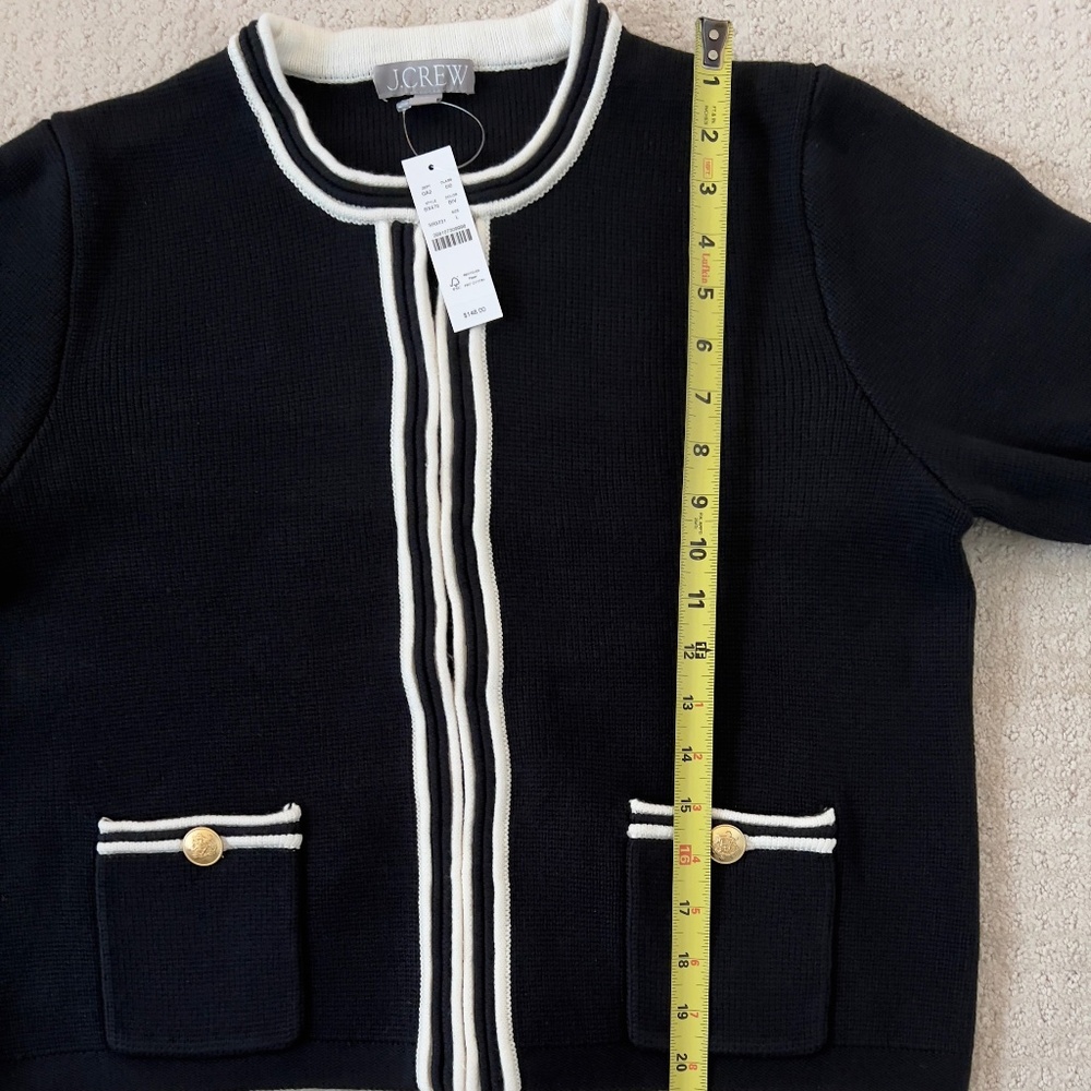 NWT J. Crew Lady Sweater Jacket